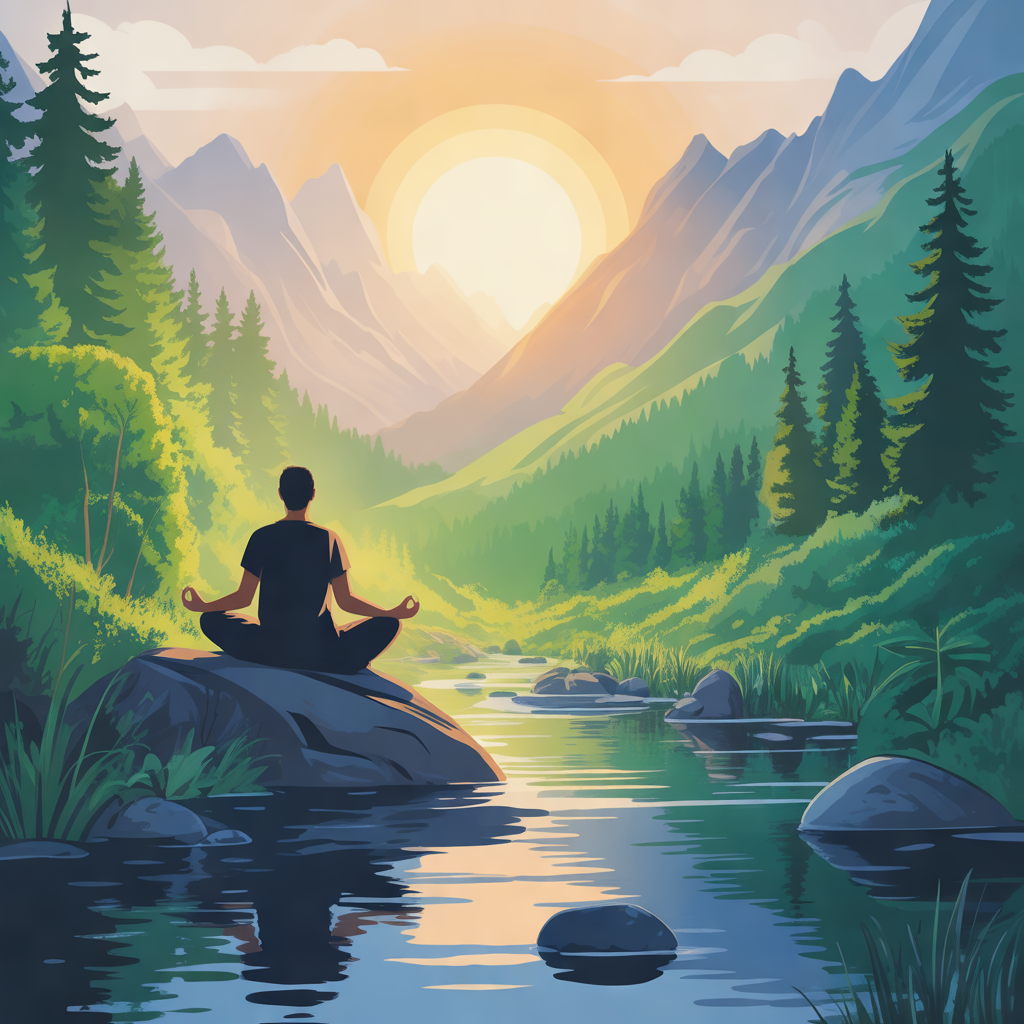 Méditation en nature